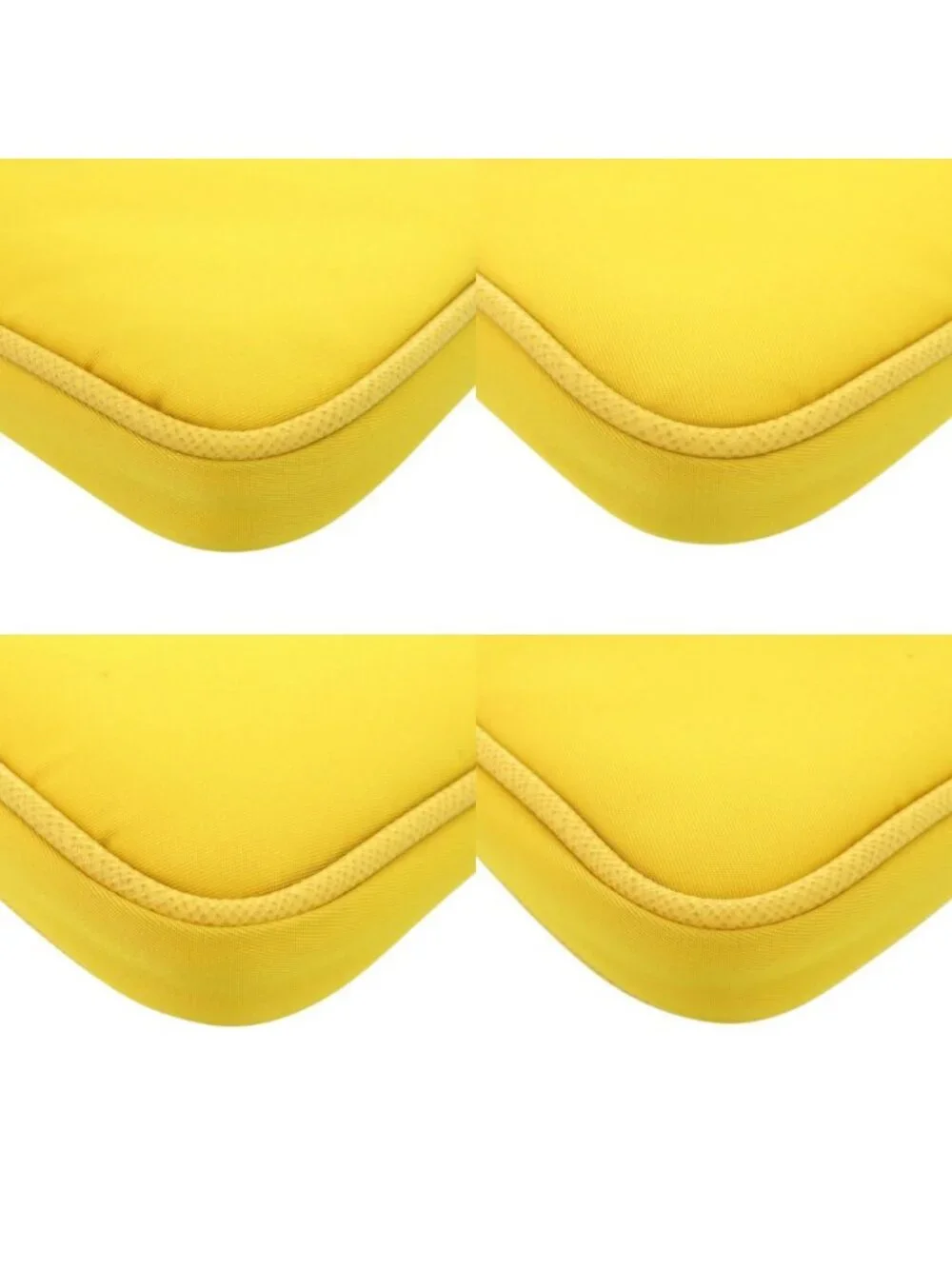 Prada Triangle Nylon Leather Yellow Phone Case Shoulder Pouch